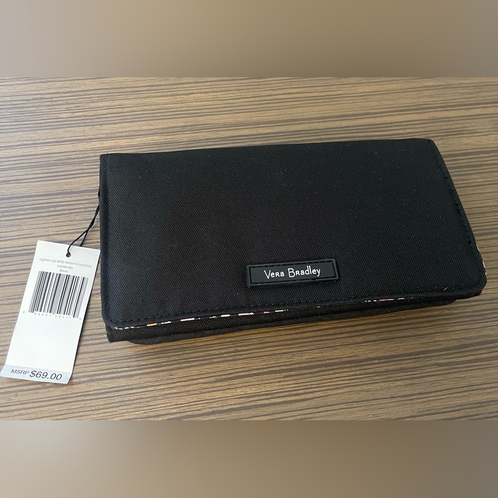 Lighten Up RFID Wallet Crossbody – NWT, Lightweight & Secure